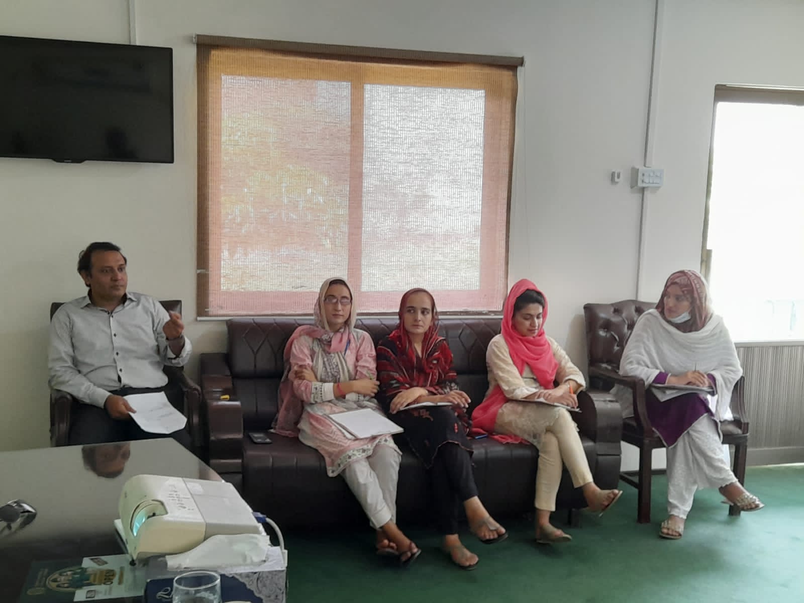 Training on Distinct Learning Programs conducted in Swabi Campus