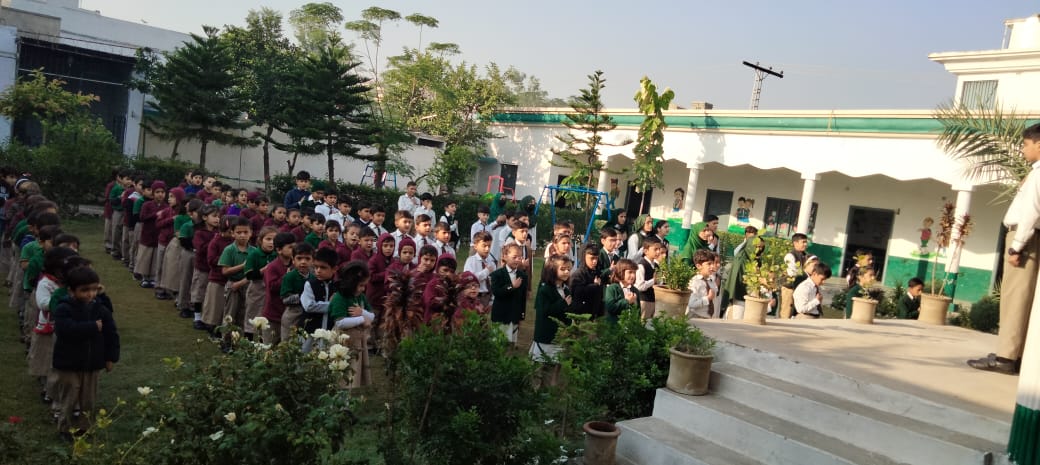 Alhamdulillah – Some random pictures from morning assemblies at Forces School Swabi Campus